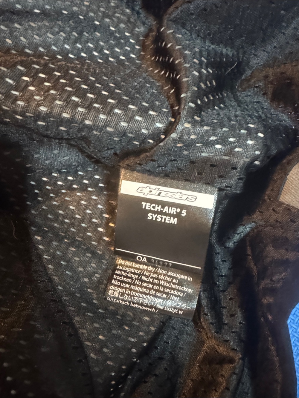 Alpinestars Tech-Air Airbag Vest - Gray and Black - Picture 5 of 5
